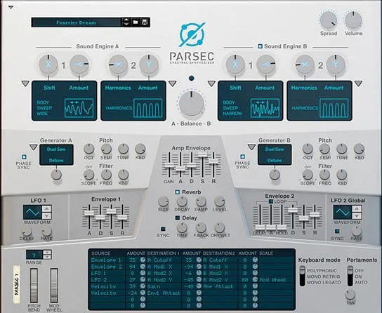 Parsec Spectral Synthesizer<br> (Download)