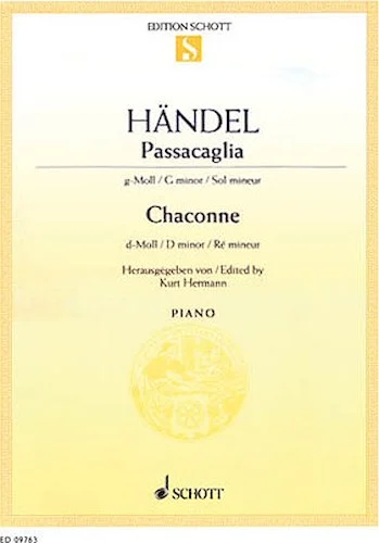 Passacaglia in G Minor and Chaconne in D Minor
