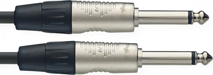 Patch cable, jack/jack (m/m), mono, 90 cm (3')