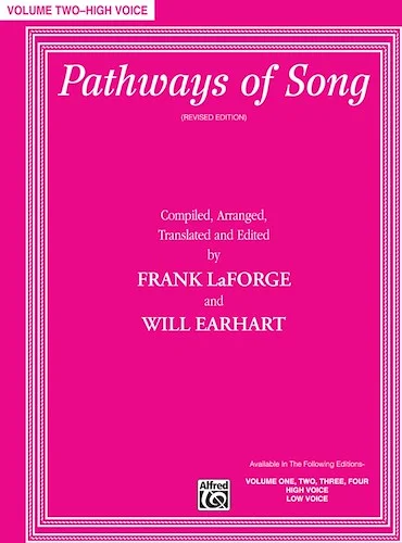 Pathways of Song, Volume 2