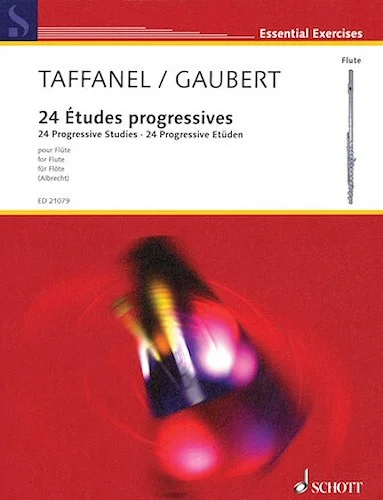 Paul Taffanel/Philippe Gaubert - 24 Progressive Studies in All Keys on the Principal Difficulties