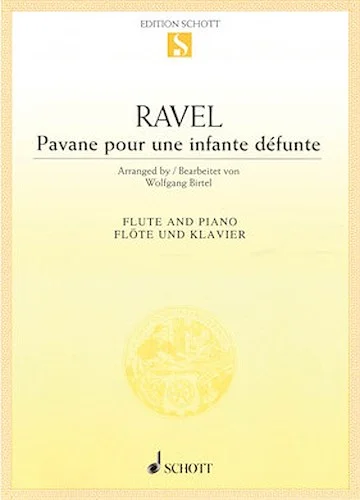Pavane pour une infante defunte - (Pavane for a Dead Princess)
for Flute & Piano