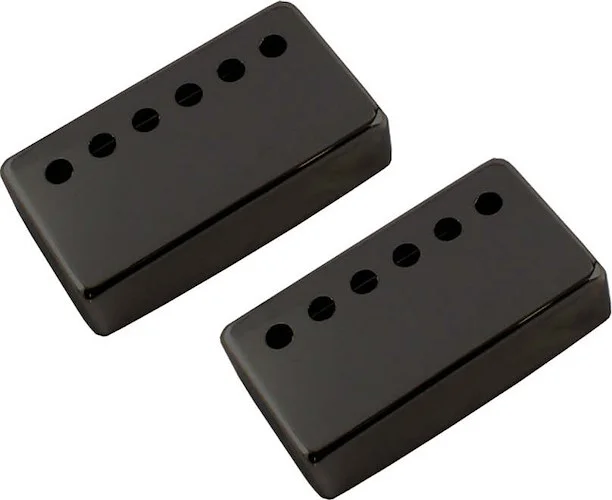 PC-0300 49.2 mm Humbucking Pickup Cover Set<br>Black, Pack of 2