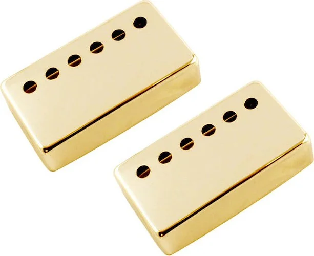 PC-0300 49.2 mm Humbucking Pickup Cover Set<br>Gold, Pack of 2