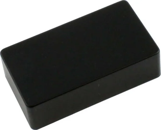 PC-0303 Plastic Humbucking Pickup Cover Set with No Holes<br>Black