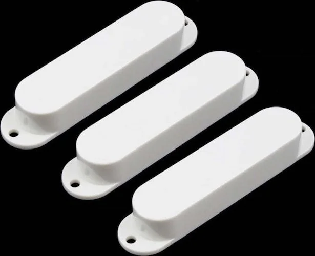 PC-0446 Pickup Cover Set with No Holes for Stratocaster®<br>White