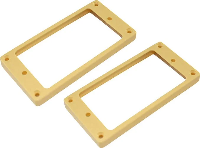 PC-6733 CURVED HUMBUCKING PICKUP RING SET FOR EPIPHONE®<br>Cream