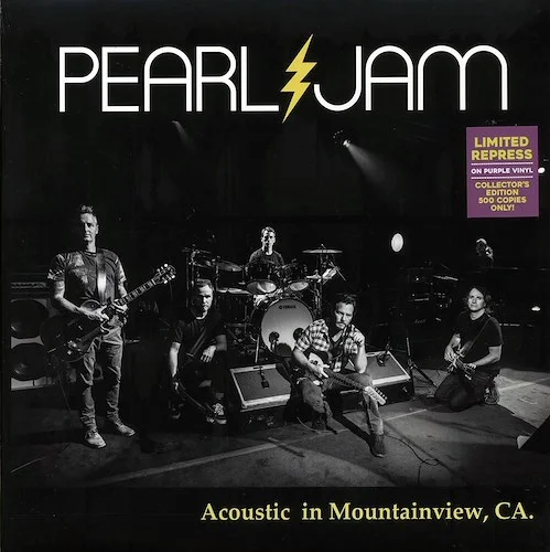 Pearl Jam - Acoustic In Mountain View, CA (ltd. 500 copies made) (purple vinyl)