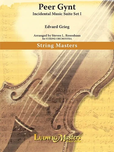 Peer Gynt Incidental Music Suite Set 1 for String Orchestra<br>