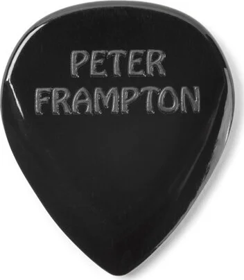 PETER FRAMPTON VINTAGE JAZZ TEARDROP PICK - BLACK - 24 PACK
