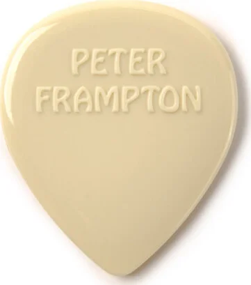PETER FRAMPTON VINTAGE JAZZ TEARDROP PICK - WHITE - 24 PACK