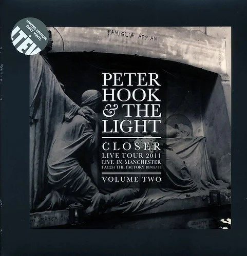 Peter Hook & The Light - Closer Live Tour 2011 Volume 2: Live In Manchester, Fac251 The Factory 18/05/11 (RSD 2017) (ltd. ed.) (gray vinyl)