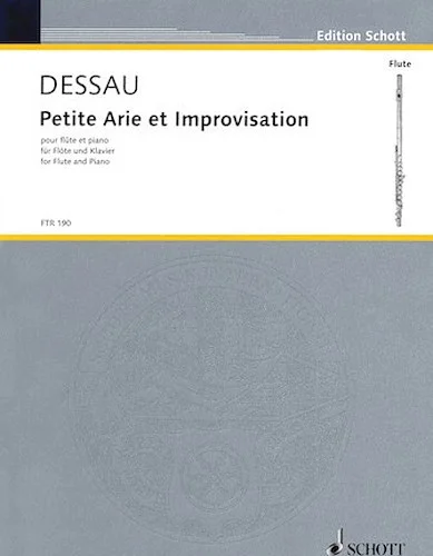 Petite Arie et Improvisation - for Flute & Piano