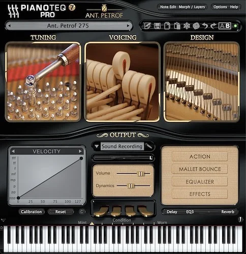 PETROF Grand Piano Collection (Download) <br>Concert grand pianos, authorized by PETROF
