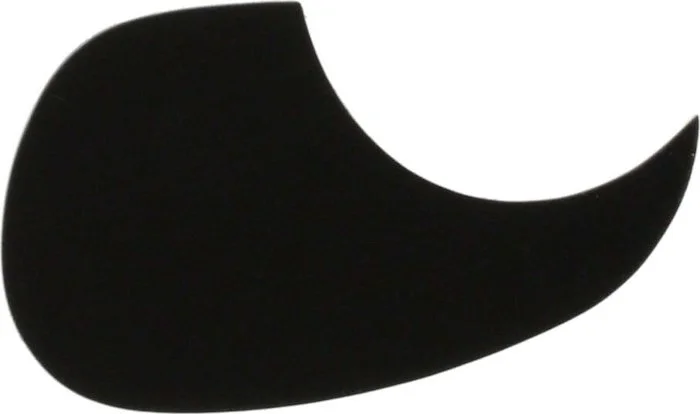 PG-0090 Thin Acoustic Pickguard with Adhesive Backing<br>Black, Standard