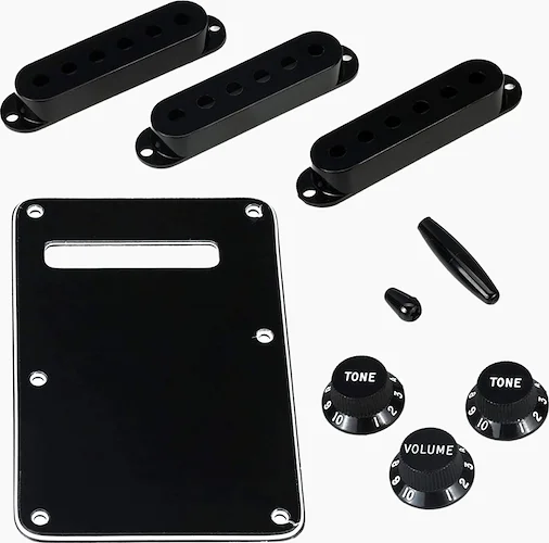 PG-0549 ACCESSORY KIT FOR STRATOCASTER®<br>Black 1-ply