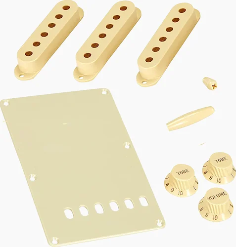 PG-0549 ACCESSORY KIT FOR STRATOCASTER®<br>Parchment 3-ply (P/B/P)