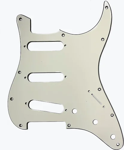 PG-0552 11-hole Pickguard for Stratocaster®<br>Parchment 3-ply (P/B/P) .090, Left- Handed