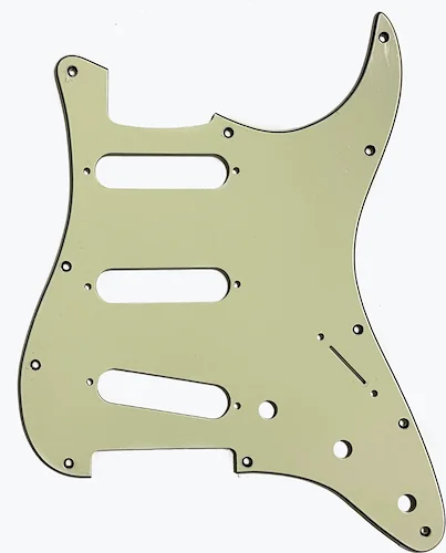 PG-0552 11-hole Pickguard for Stratocaster®<br>Mint Green 3-ply (MG/B/MG) .090, Standard