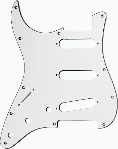 PG-0552 11-hole Pickguard for Stratocaster®<br>Acrylic Mirror, Standard