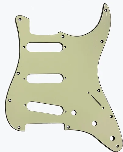 PG-0552 11-hole Pickguard for Stratocaster®<br>Mint Green Pearloid 4-ply (MGP/W/B/W) .100, Standard