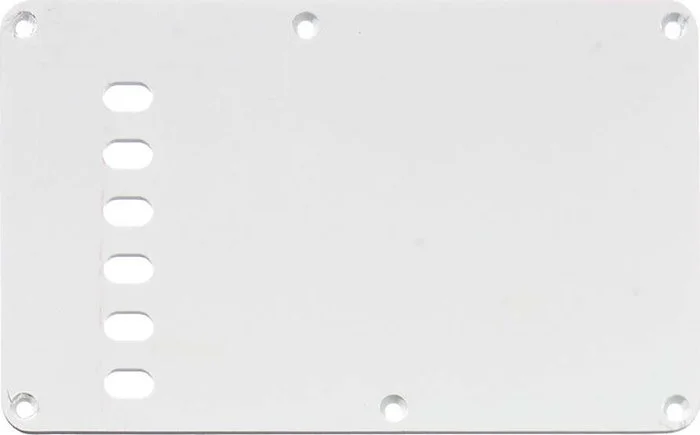 PG-0556 Tremolo Spring Cover Backplate<br>White 3-ply (W/B/W) .090, Standard