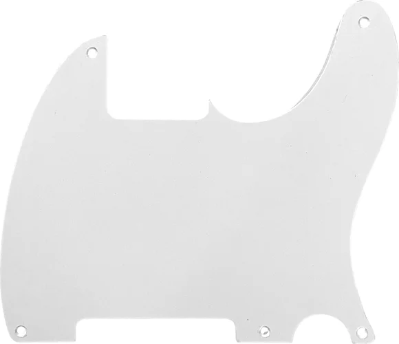 PG-0567 5-hole Pickguard for Esquire®<br>White 1-ply .060