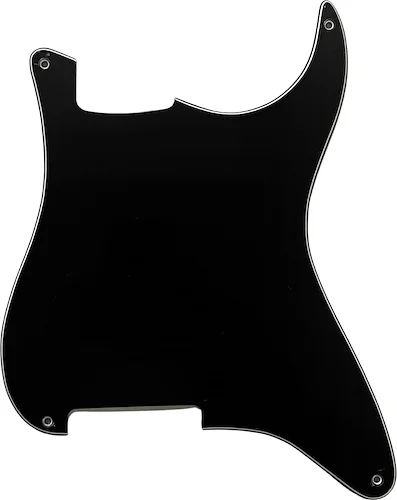 PG-0992 Pickguard Outline for Stratocaster®<br>Black Pearloid 4-ply (BP/W/B/W) .100