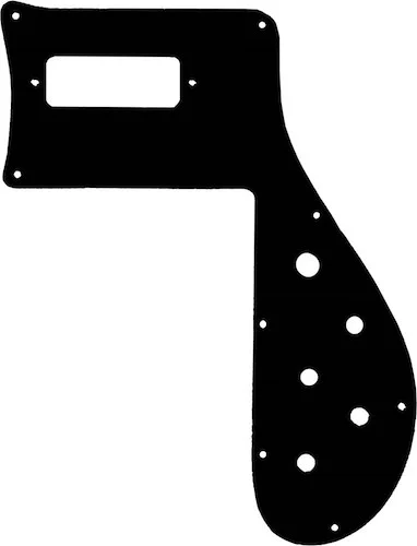 PG-9847 Pickguard for 1974 and Later Rickenbacker® Bass 4001<br>Black .060