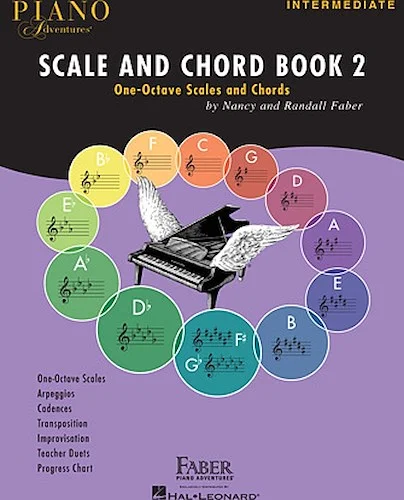 Piano Adventures Scale and Chord Book 2 - One-Octave Scales and Chords