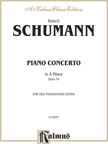 Piano Concerto in A Minor, Opus 54