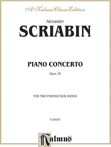 Piano Concerto, Opus 20