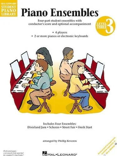 Piano Ensembles Level 3 - Hal Leonard Student Piano Library