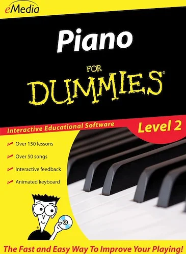 Piano For Dummies 2 Mac 10.5 to 10.14, 32-bit only (Download)<br>Piano For Dummies Level 2 [Mac 10.5 to 10.14, 32-bit only]