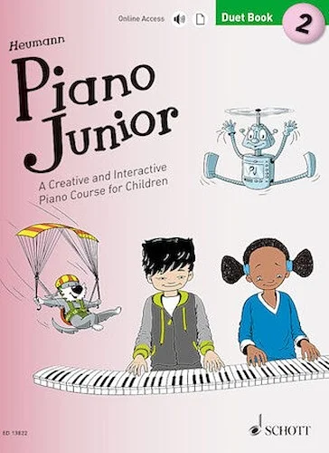 Piano Junior: Duet Book 2 - A Creative and Interactive Piano Course for Children