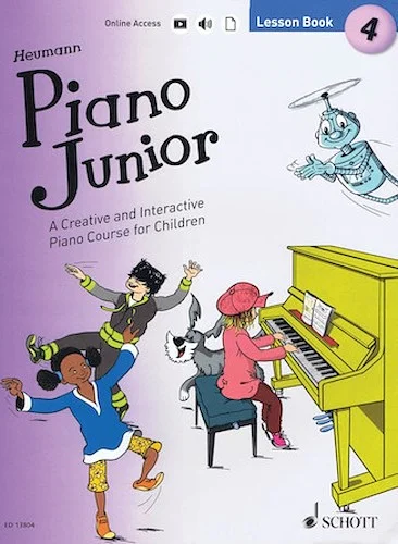 Piano Junior: Lesson Book 4