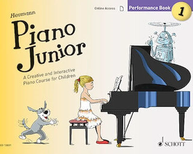 Piano Junior: Performance Book 1 - A Creative and Interactive Piano Course for Children