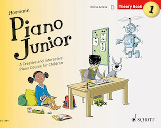 Piano Junior: Theory Book Vol. 1 - A Creative and Interactive Piano Course for Children