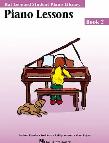 Piano Lessons Book 2 - Hal Leonard Student Piano Library