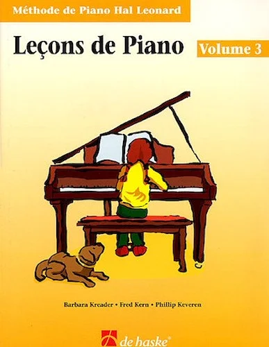 Piano Lessons Book 3 - French Edition - Hal Leonard Student Piano Library