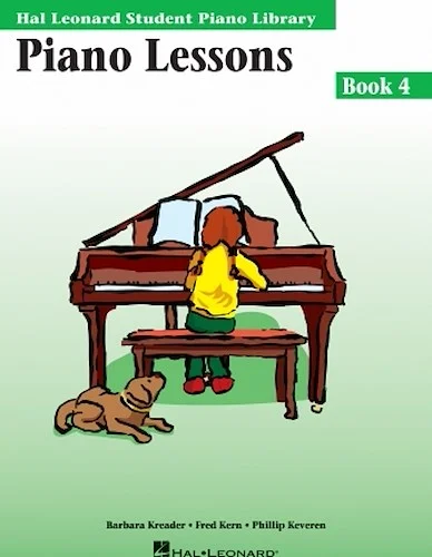 Piano Lessons Book 4 - Hal Leonard Student Piano Library