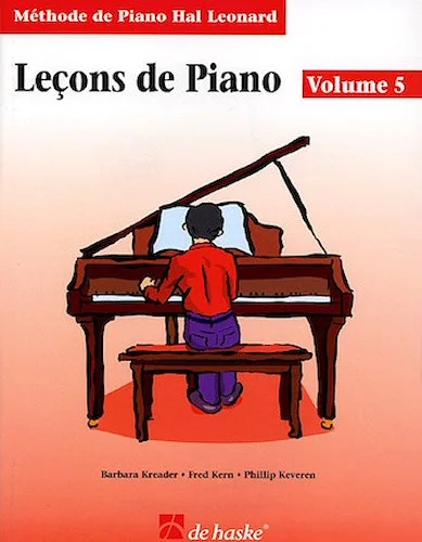 Piano Lessons Book 5 - French Edition - Hal Leonard Student Piano Library