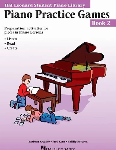 Piano Practice Games Book 2 - Hal Leonard Student Piano Library