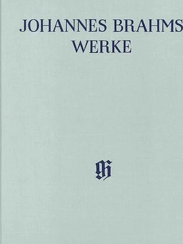 Piano Quintet in F minor, Op. 34 - Brahms Complete Edition, Series II, Volume 4
Clothbound