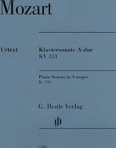 Piano Sonata in A Major K331 (300i) (with Alla Turca) - Revised Edition