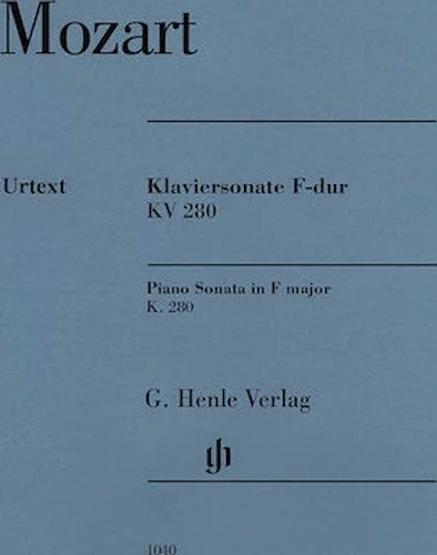 Piano Sonata in F Major K280 (189e)