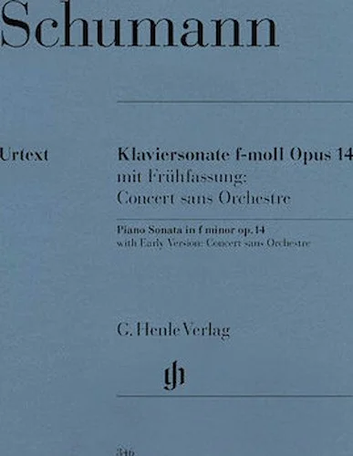 Piano Sonata in F minor Op. 14 - with Early Version: Concerto without Orchestra
Revised Edition