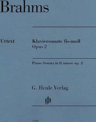 Piano Sonata in F-Sharp Minor, Op. 2