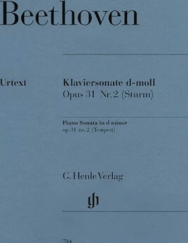 Piano Sonata No. 17 in D Minor Op. 31 - Tempest Sonata