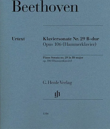 Piano Sonata No. 29 in B-flat Major, Op. 106 (Hammerklavier)